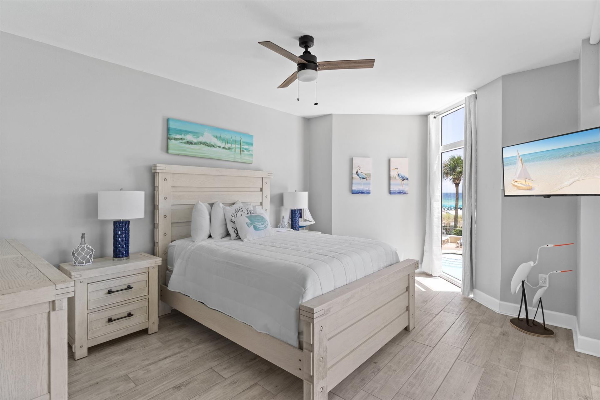 Primary Bedroom with Beach View