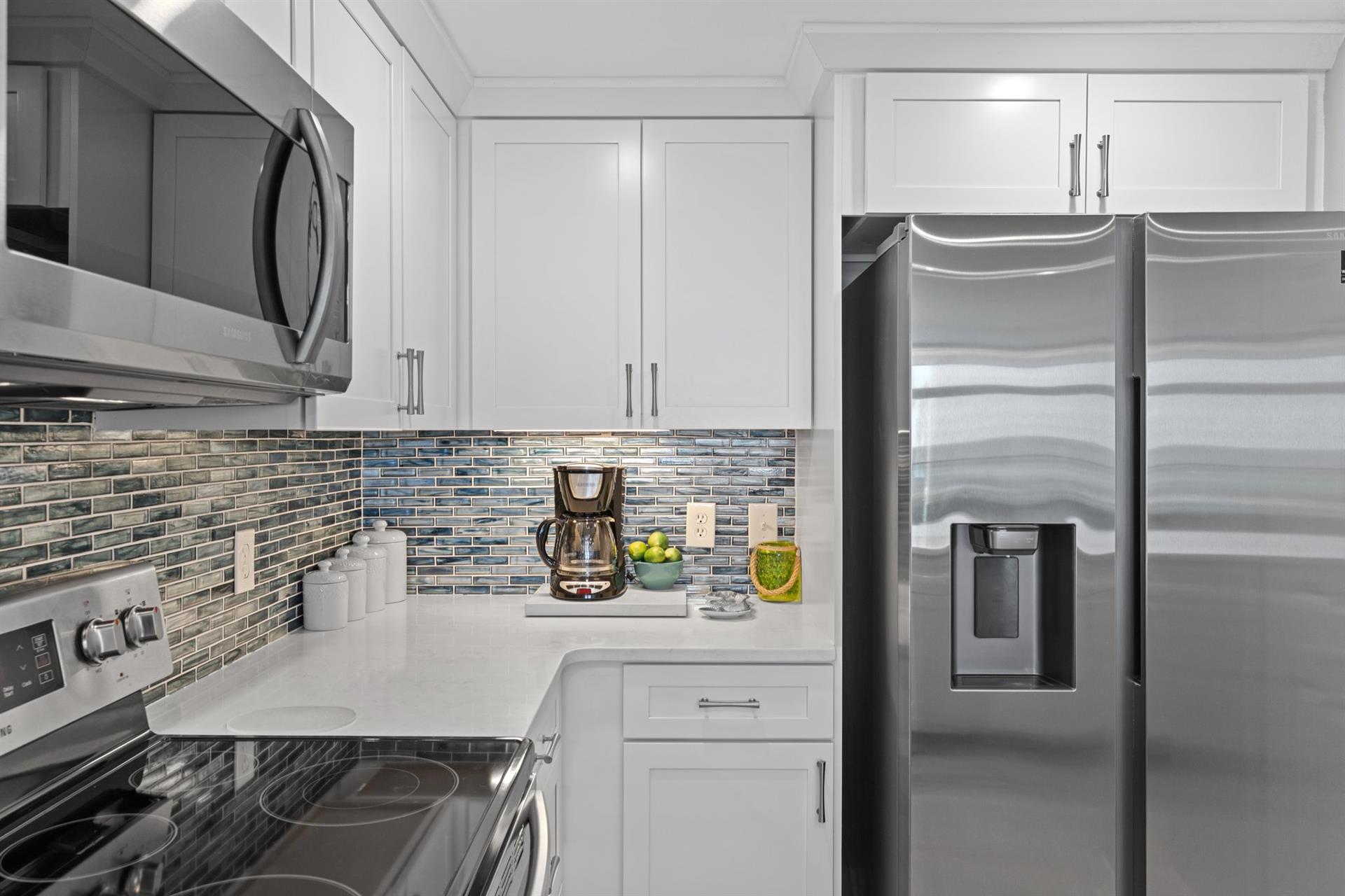 Kitchen with Stainless Appliances