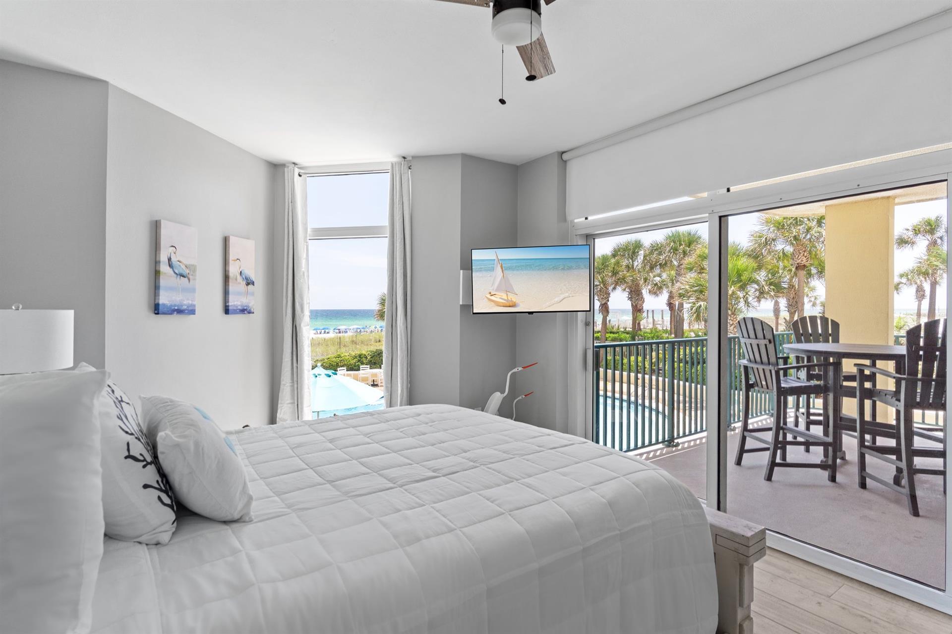 Primary Bedroom with Balcony Access