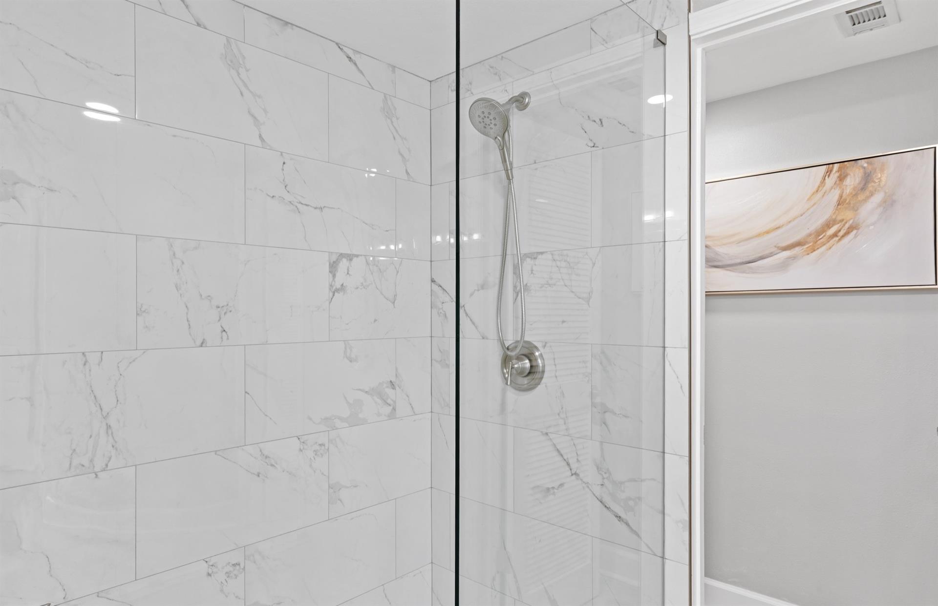 Primary Bathroom Walk In Shower