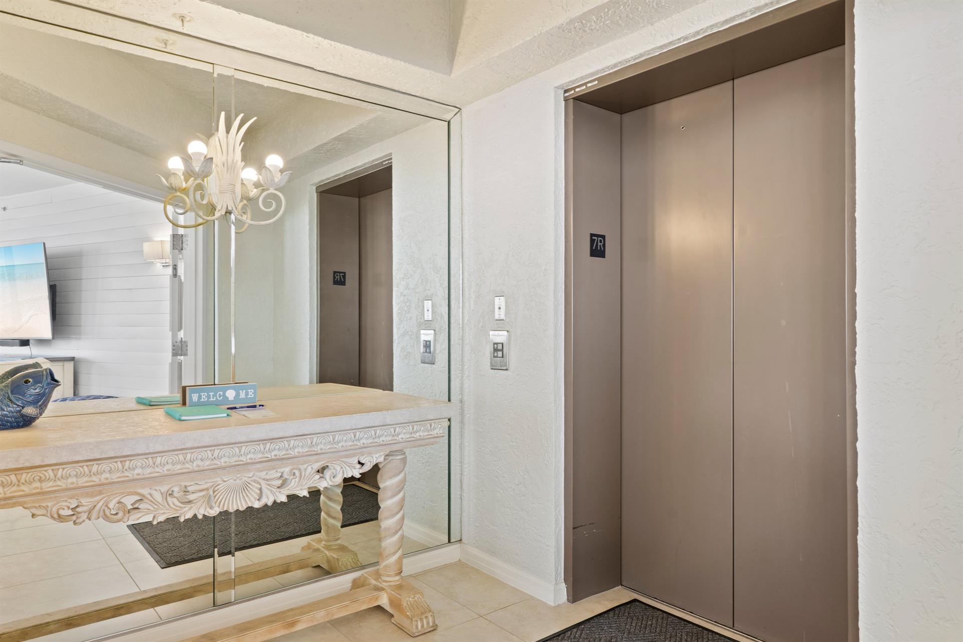 Private Elevator Entrance