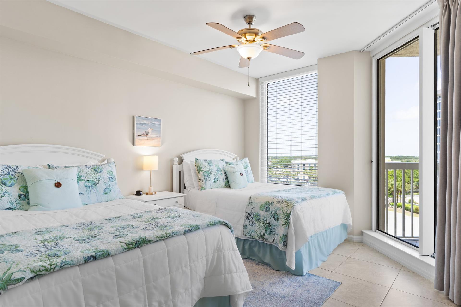 Bedroom 3 with 2 Double Beds