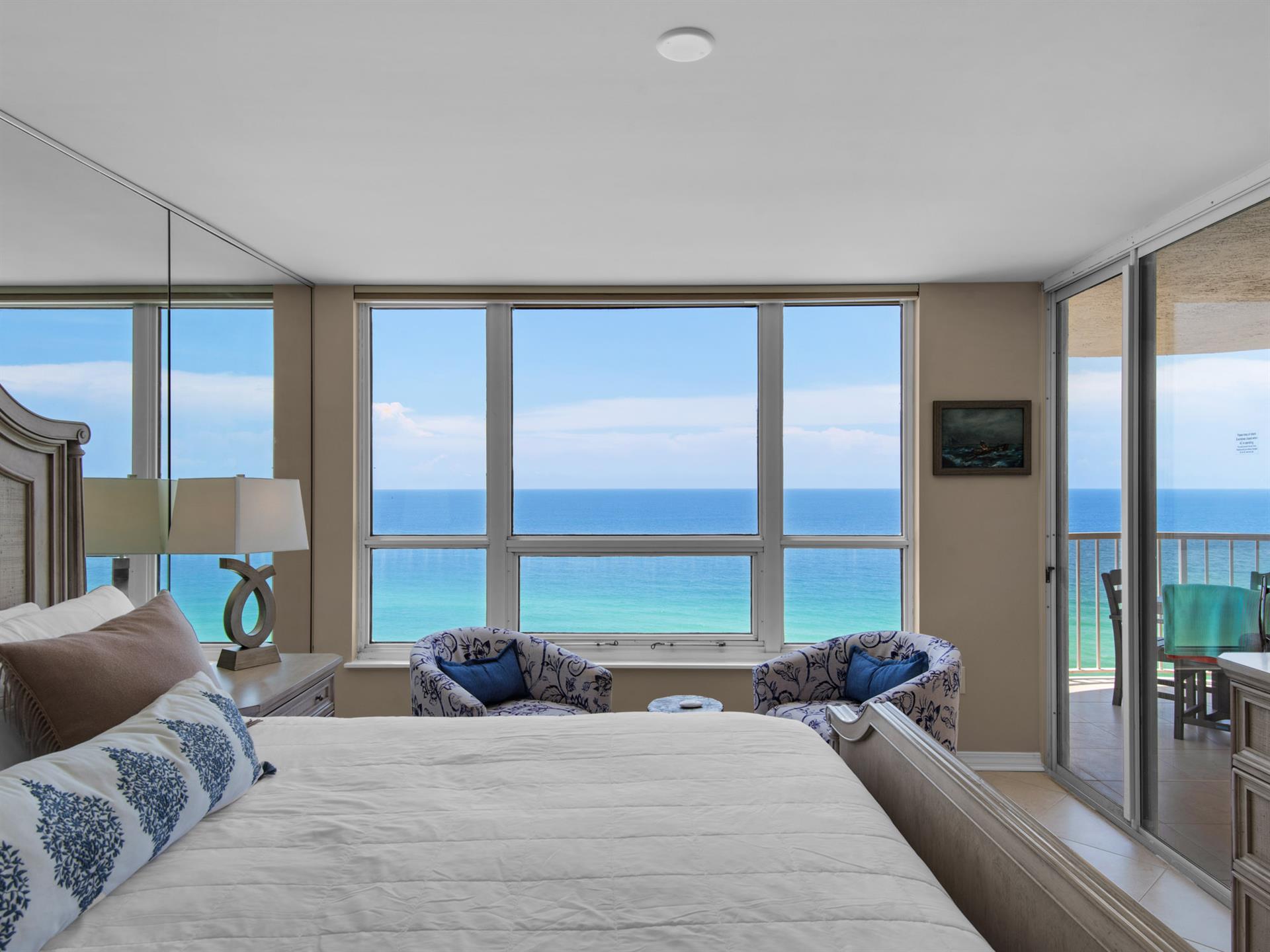 Gulf Views from Primary Bedroom