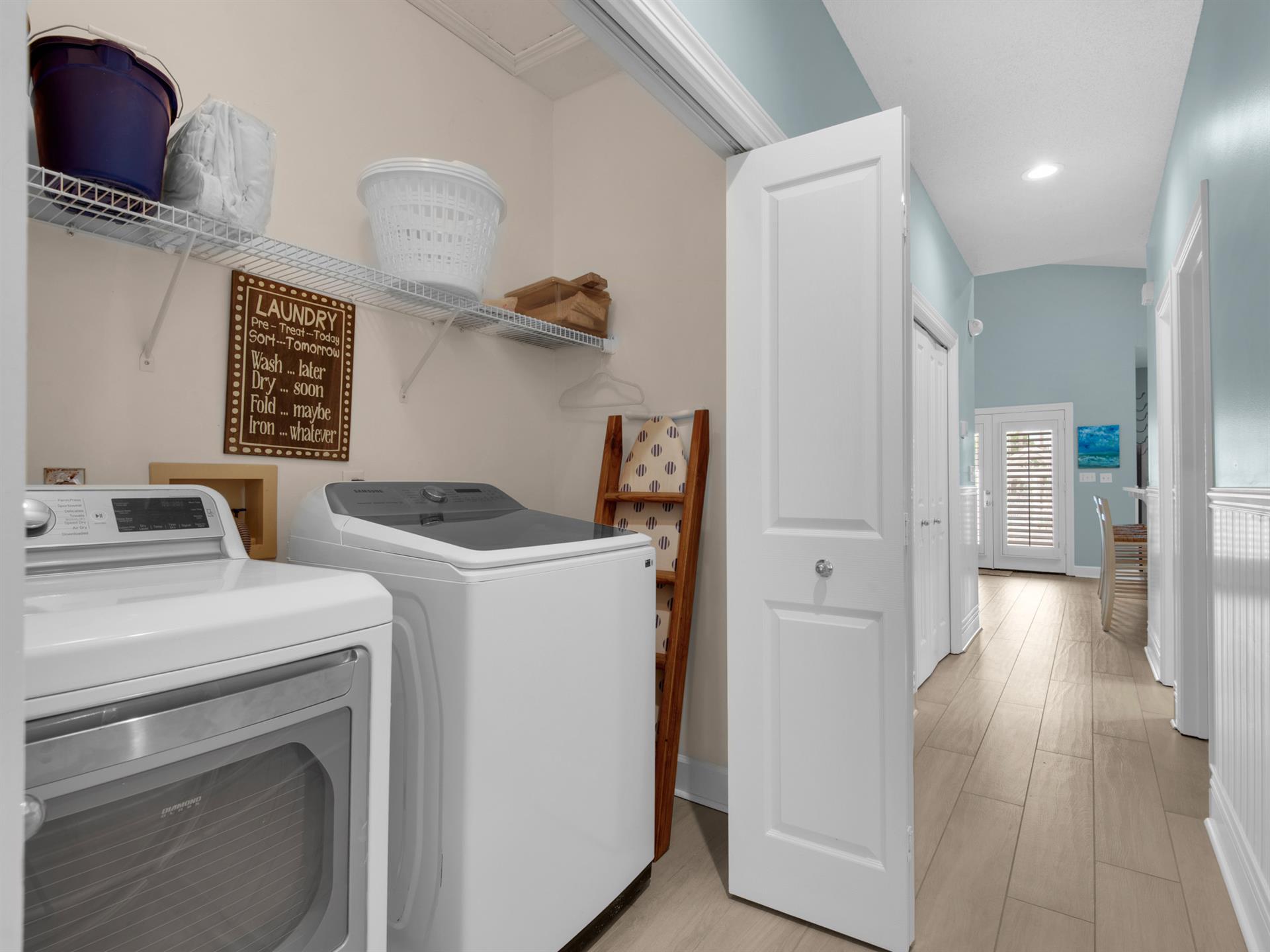 Laundry Area off Main Hall
