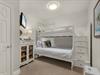 Bedroom 3 with triple bunk twin over full