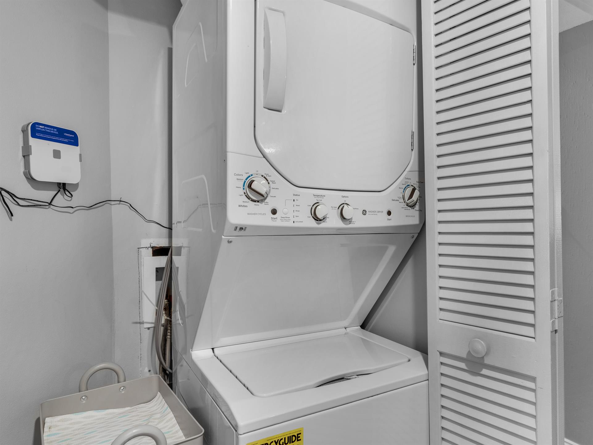 In Unit Laundry center