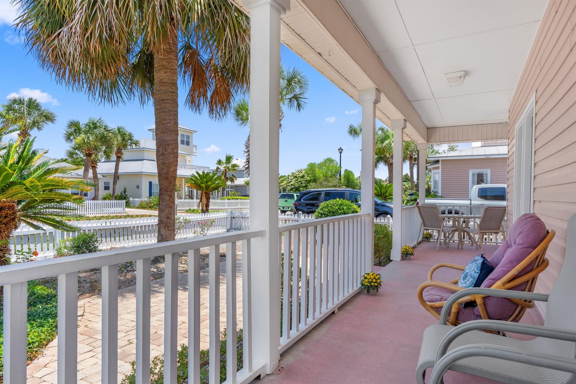 Front Porch with Street View