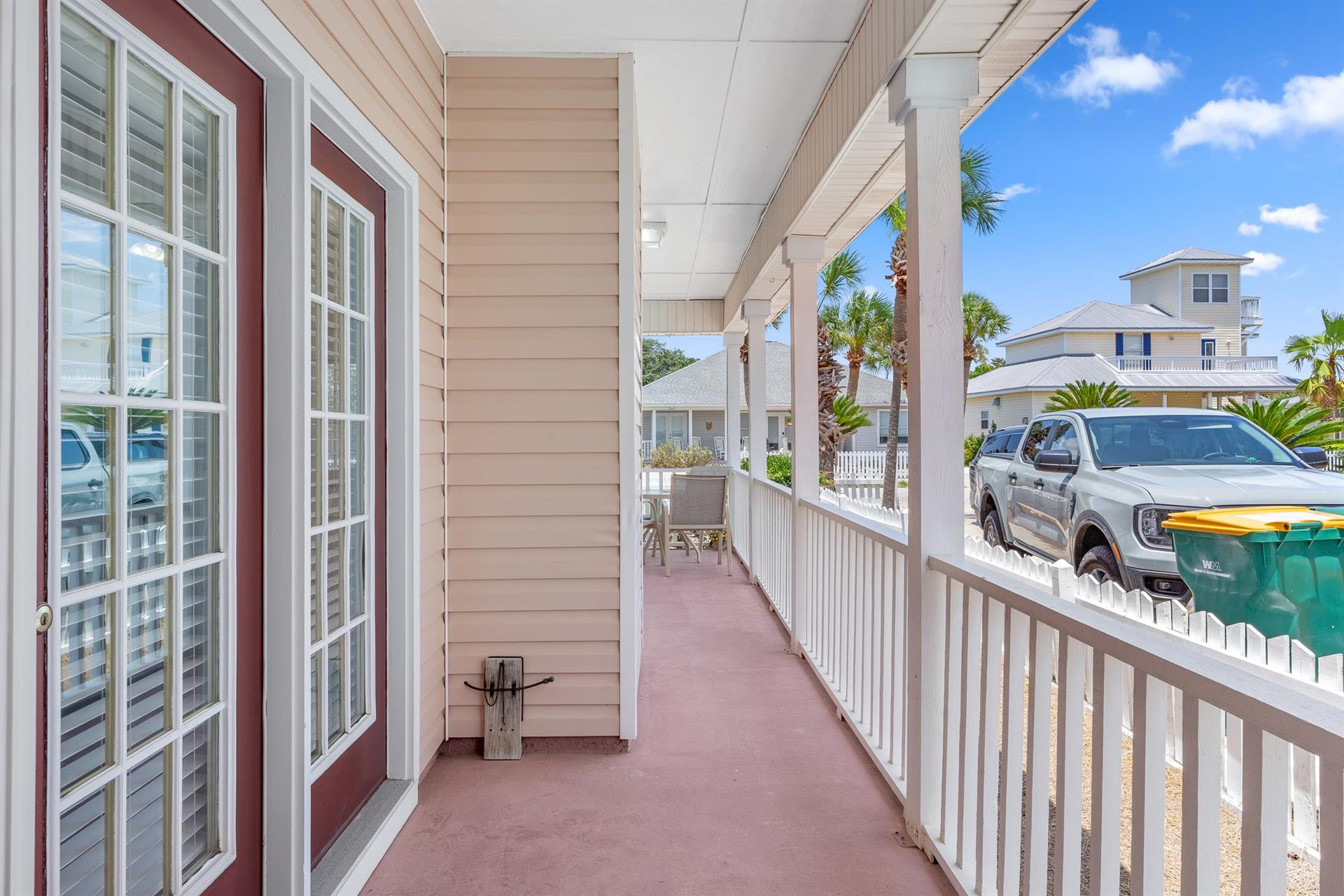 Wrap Around Porch accessed from Living Room