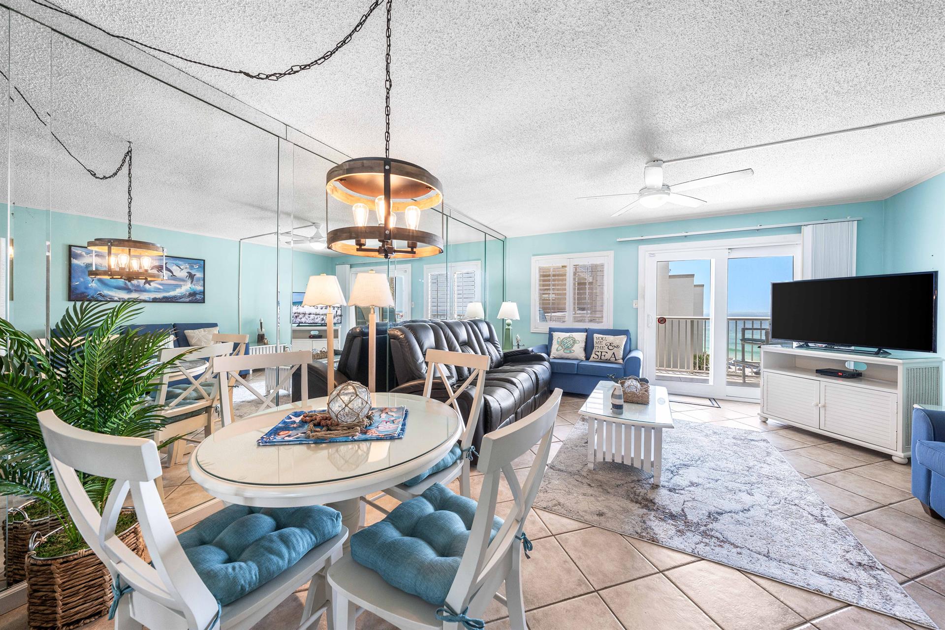 Dining and Living Area