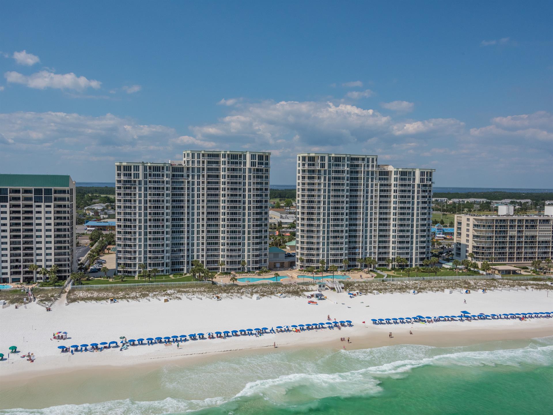 Beach View of Silver Beach Towers