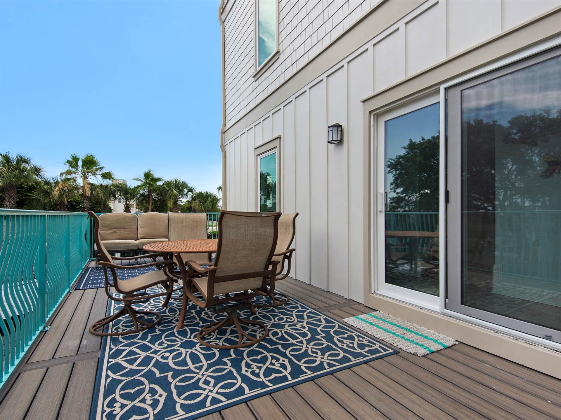 Recently Added Upper Deck off Main Living Area