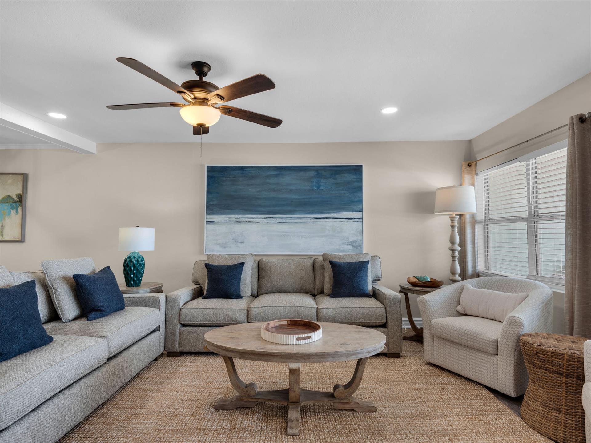 Living area with comfortable seating