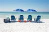 4 Additional Beach Chairs and 2 umbrellas Included