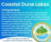 Coastal Dune Lake Info