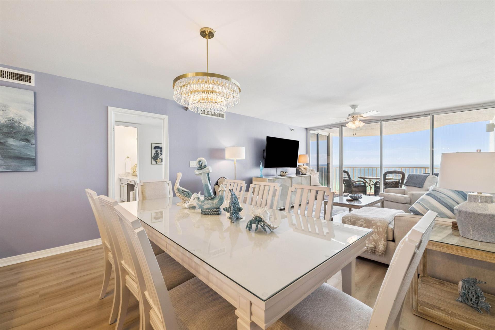 Dining and Living Areas