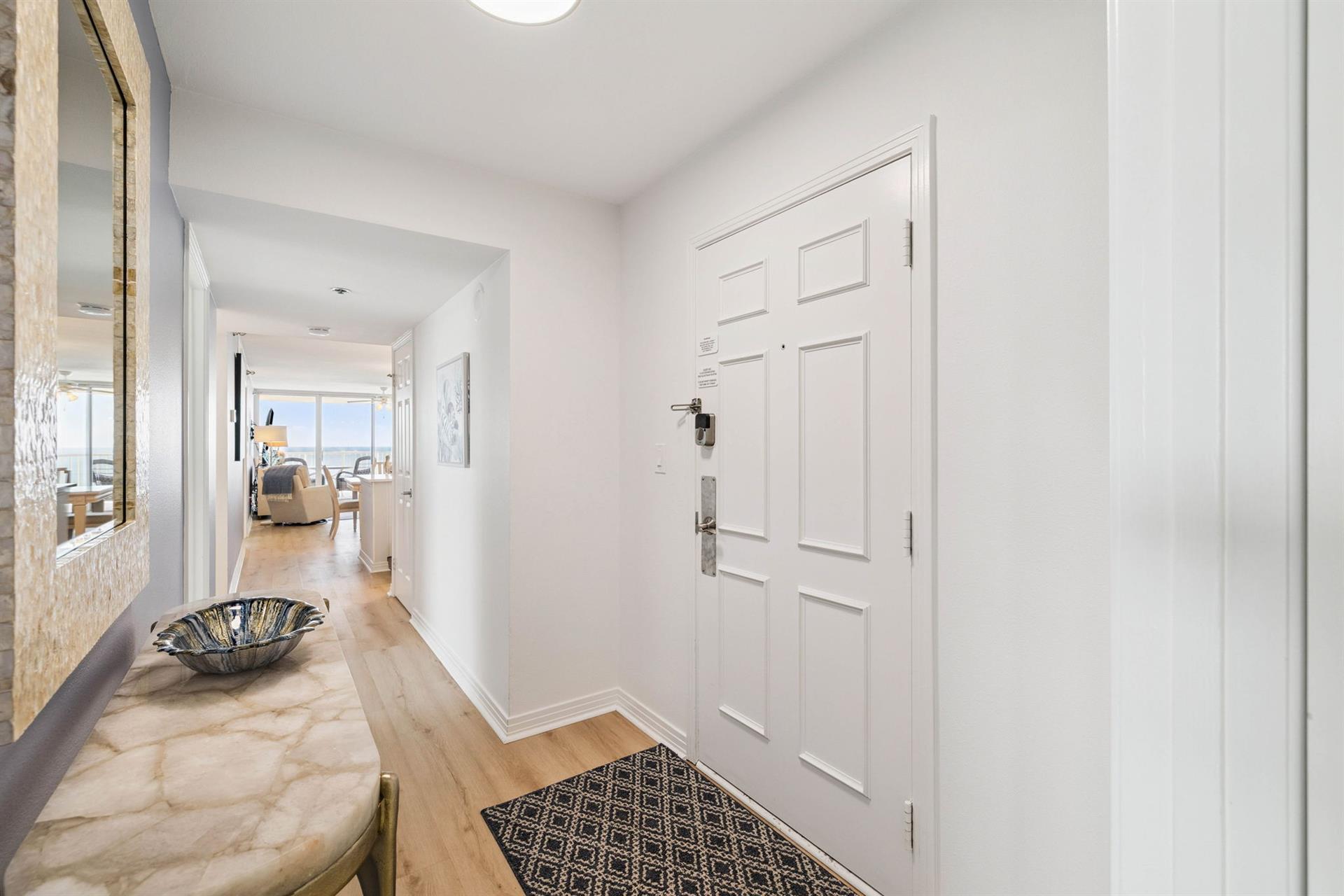 Entryway of Gulfside 1201