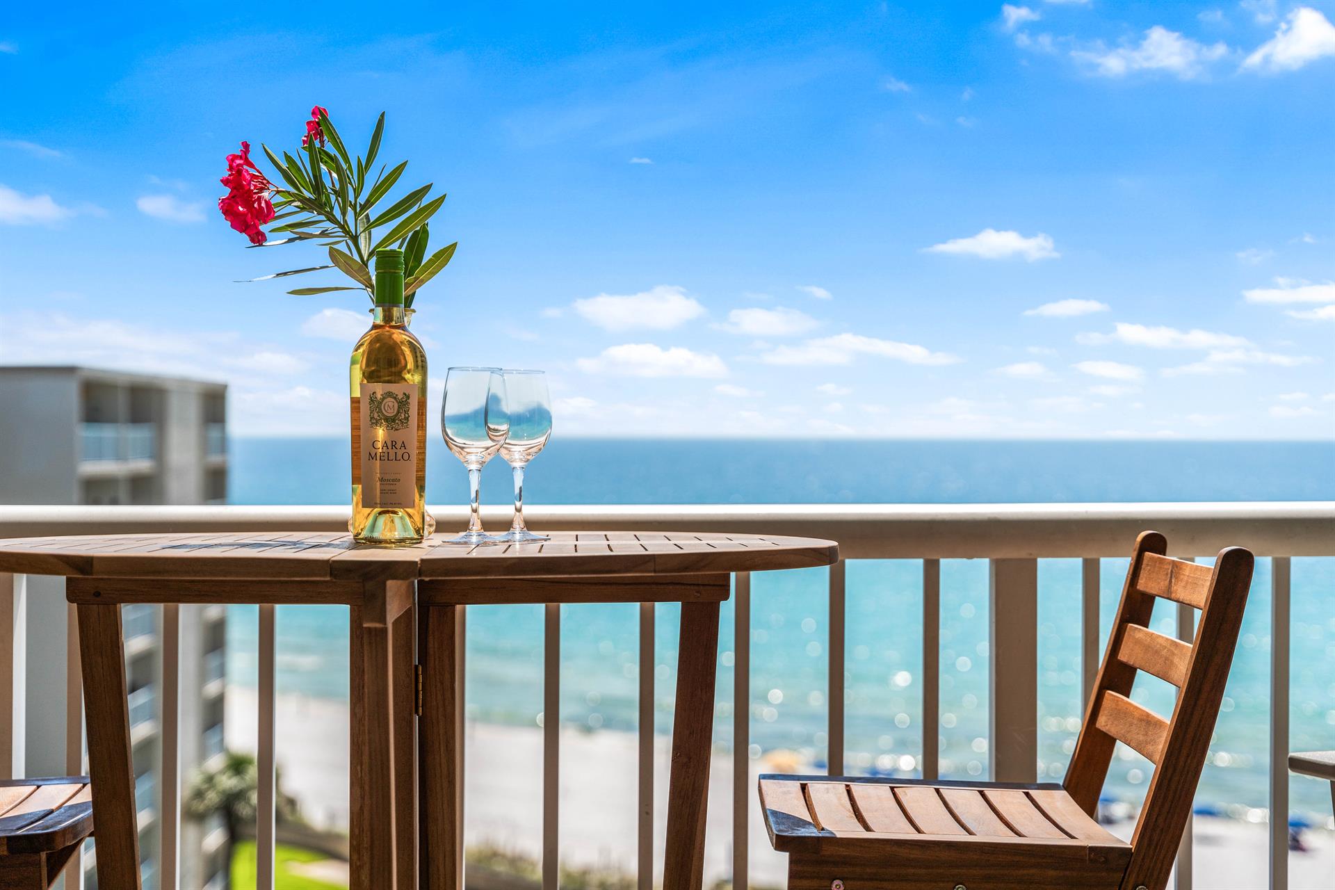 View from Private Balcony