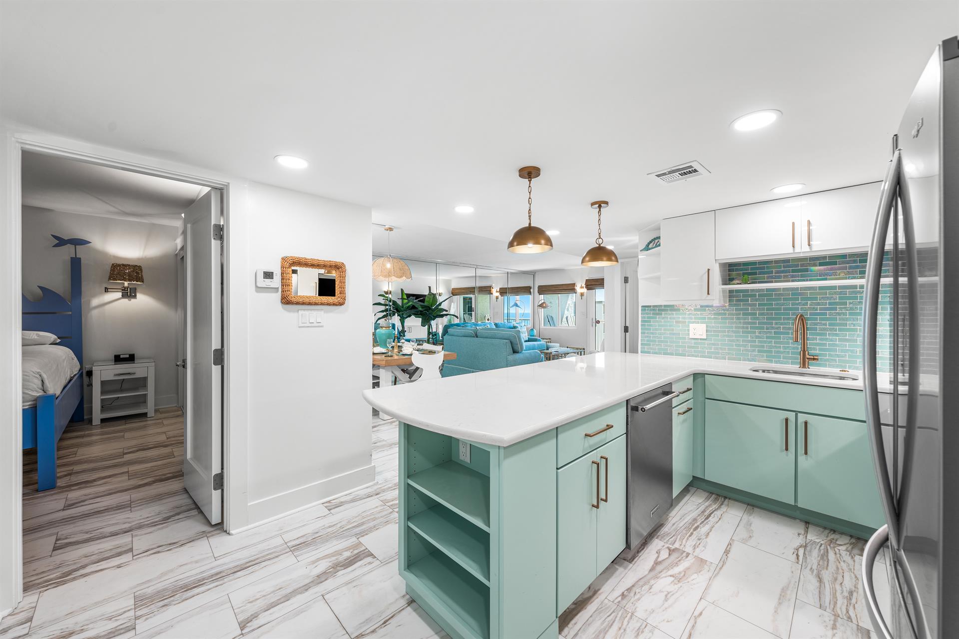 Unit Entrance into Kitchen