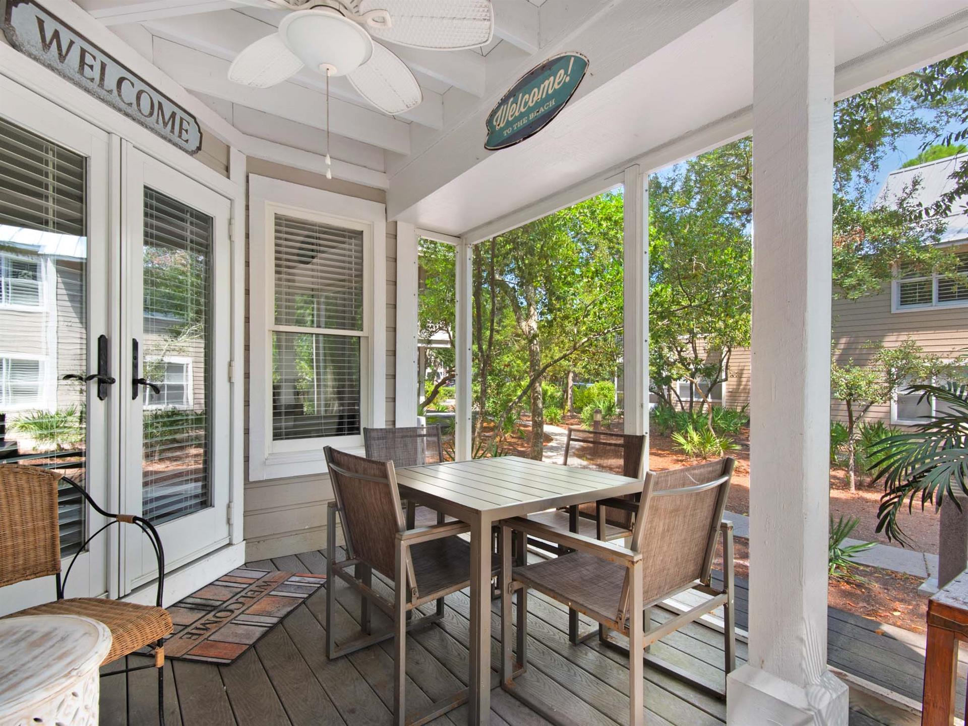 Plenty of Seating on Porch