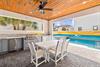 Outdoor Kitchen Area at Pool