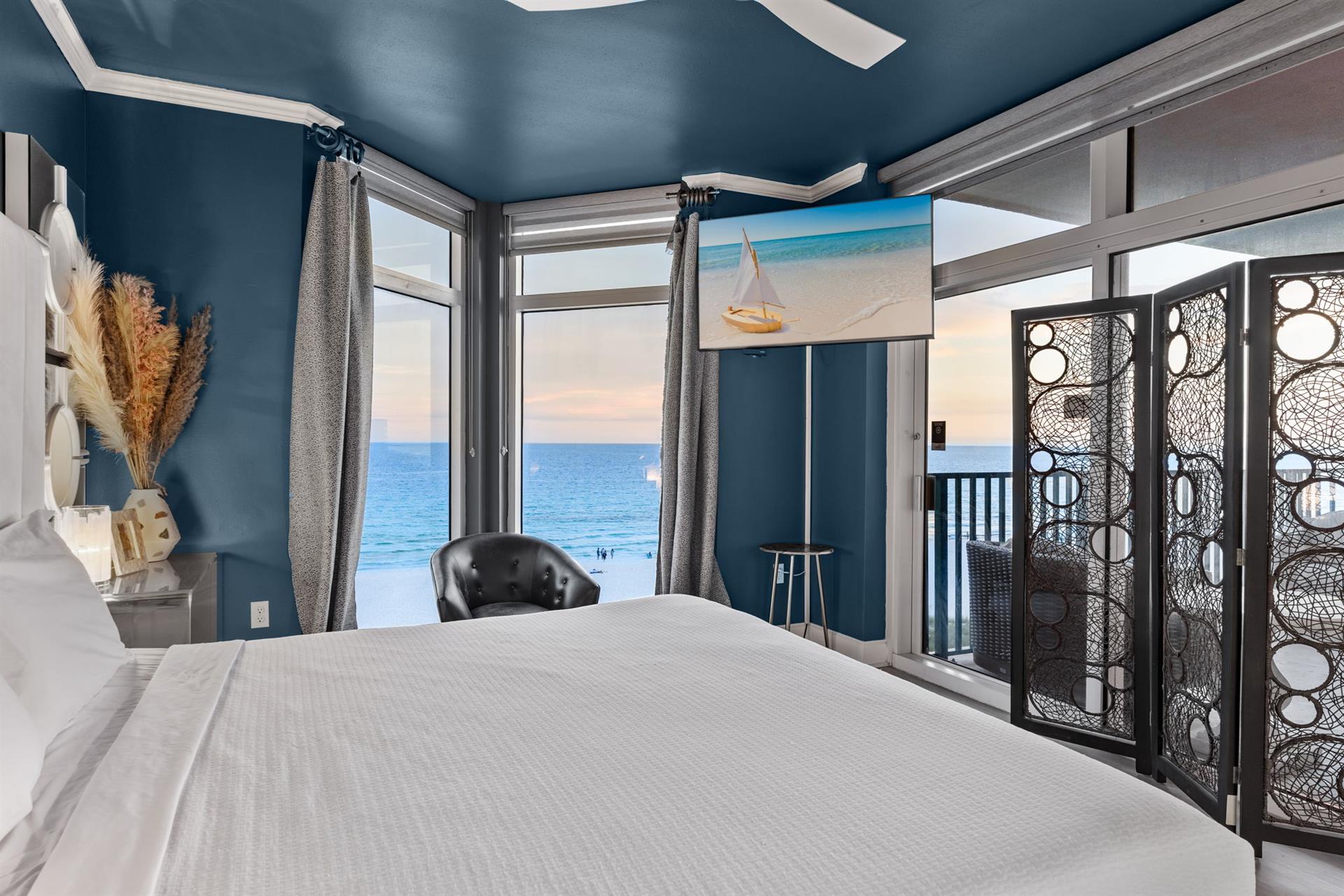 Primary Bedroom with Balcony Access