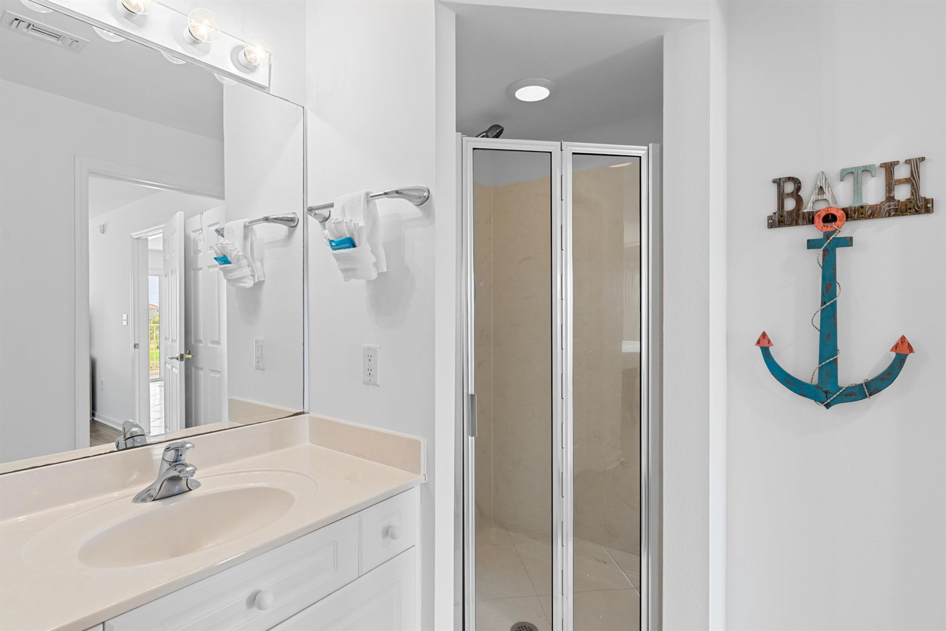 Primary Bathroom with Walk In Shower