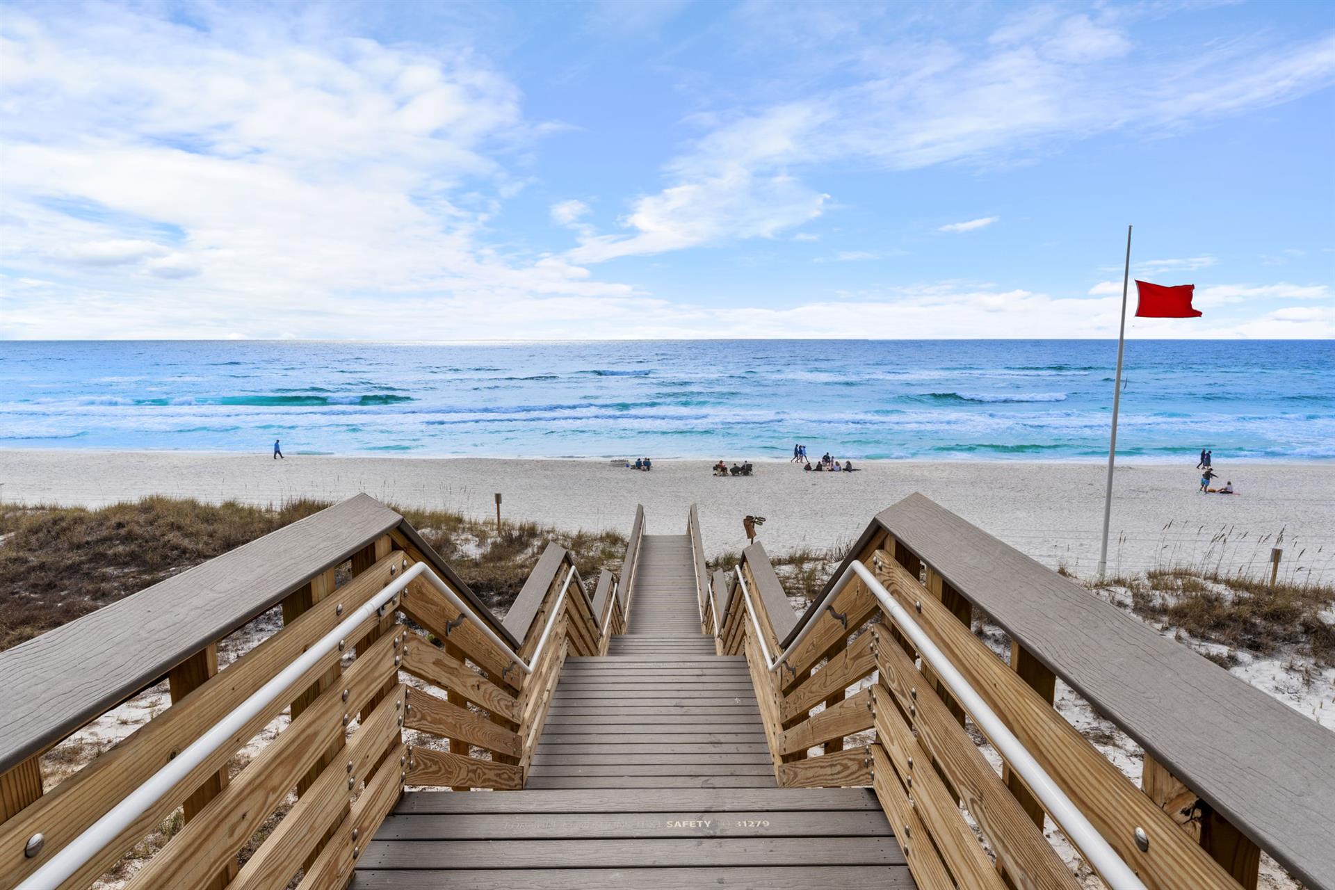Beach Access Directly Across the Street