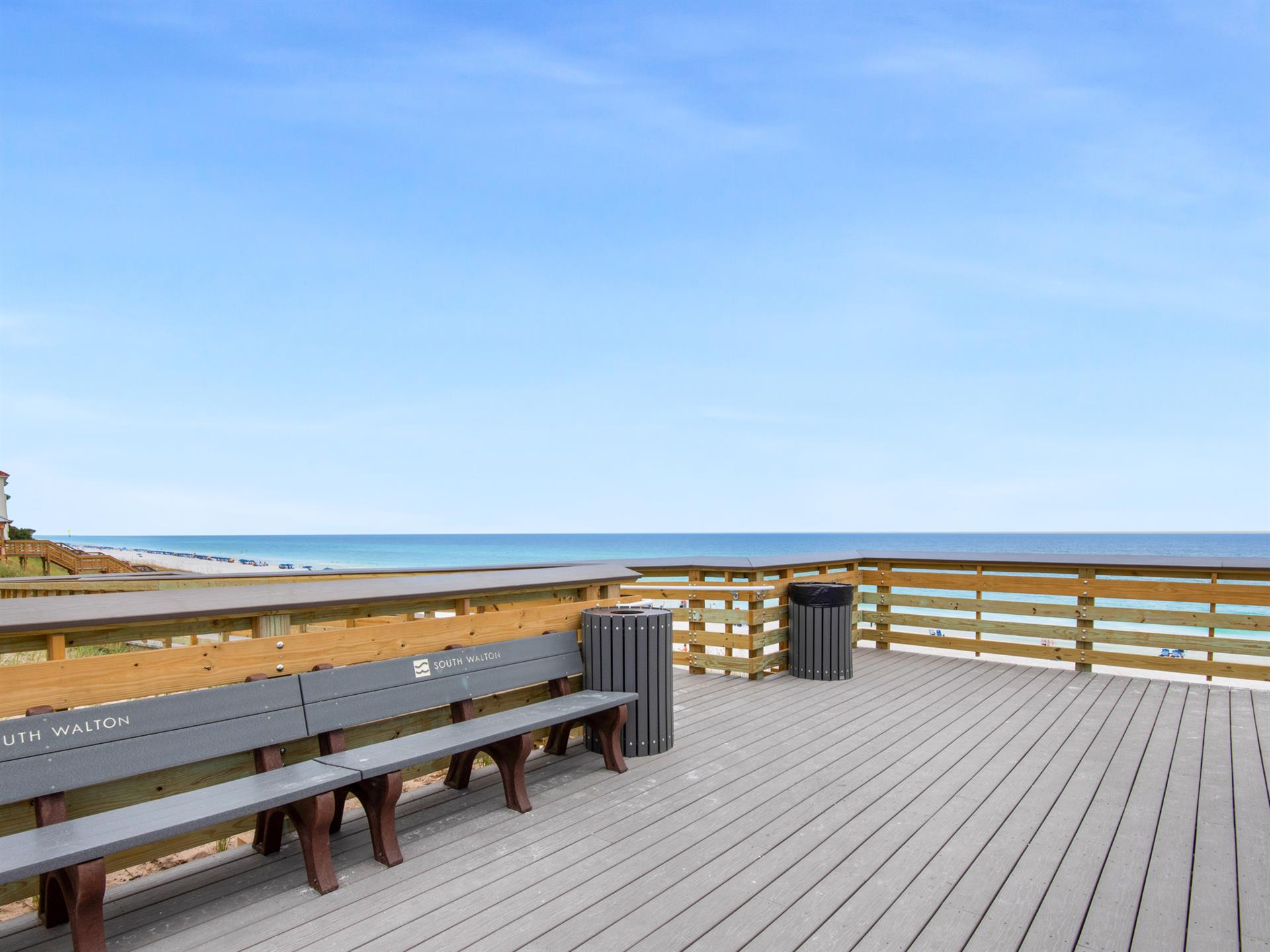 Public access across the street