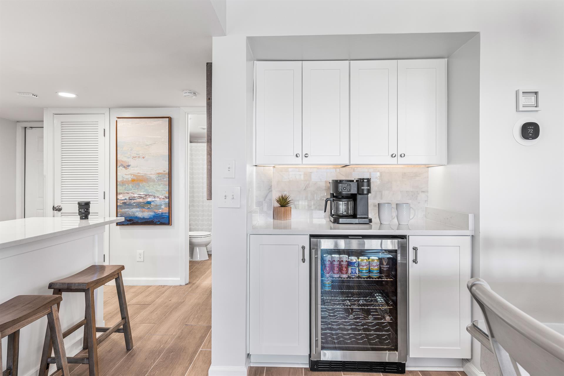 Dry bar  Wine Cooler