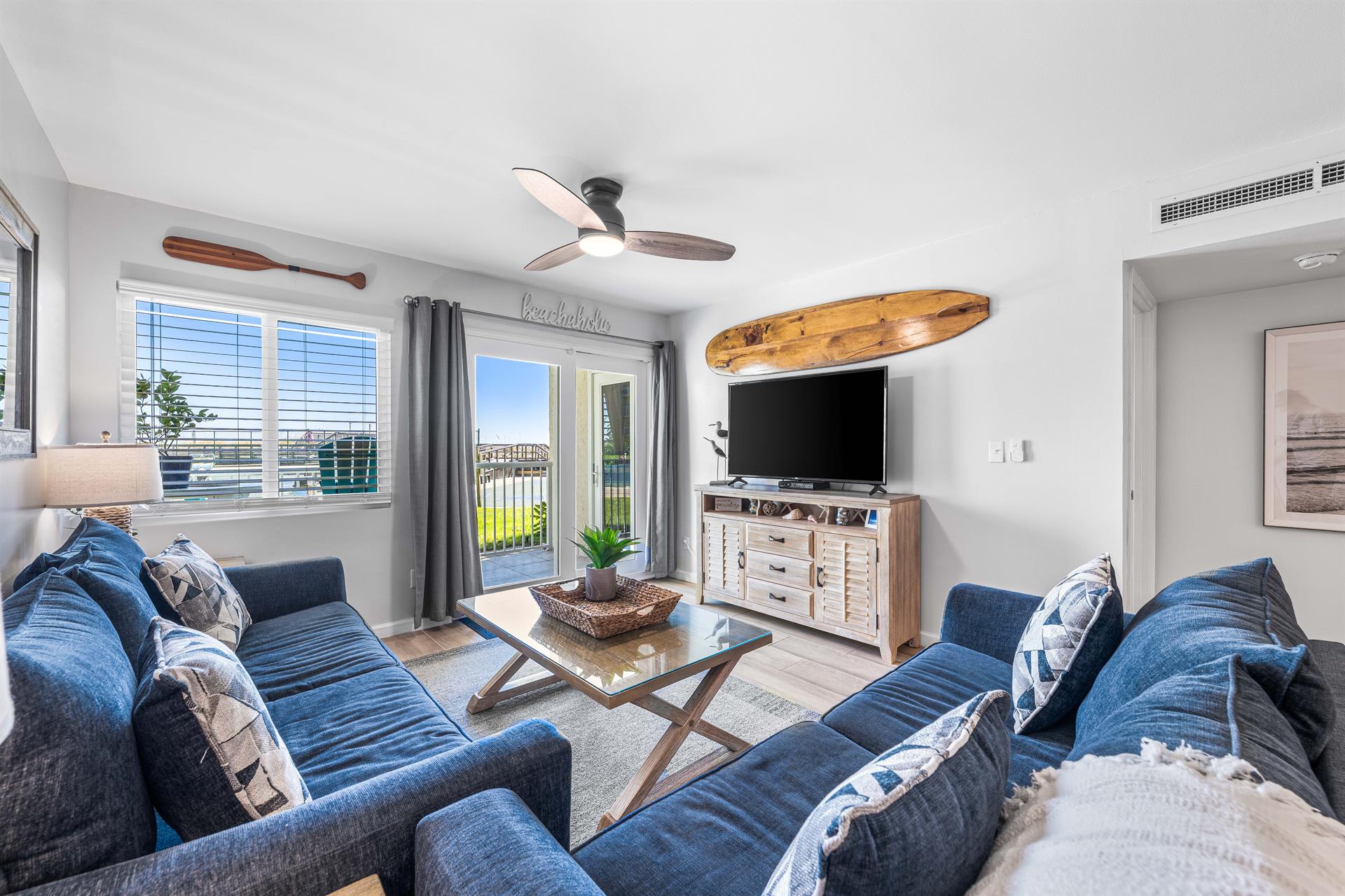 Spacious living room perfect for family gatherings or movie nigh