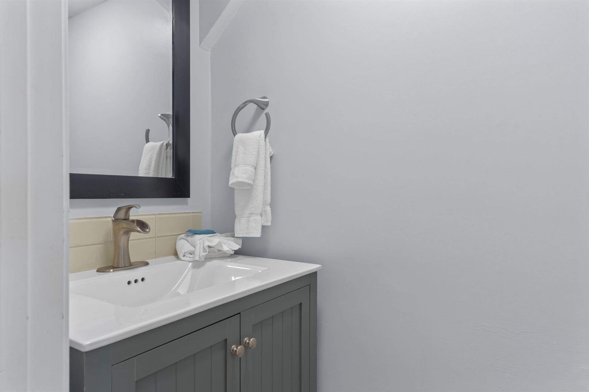 Half Bathroom on 1st Floor