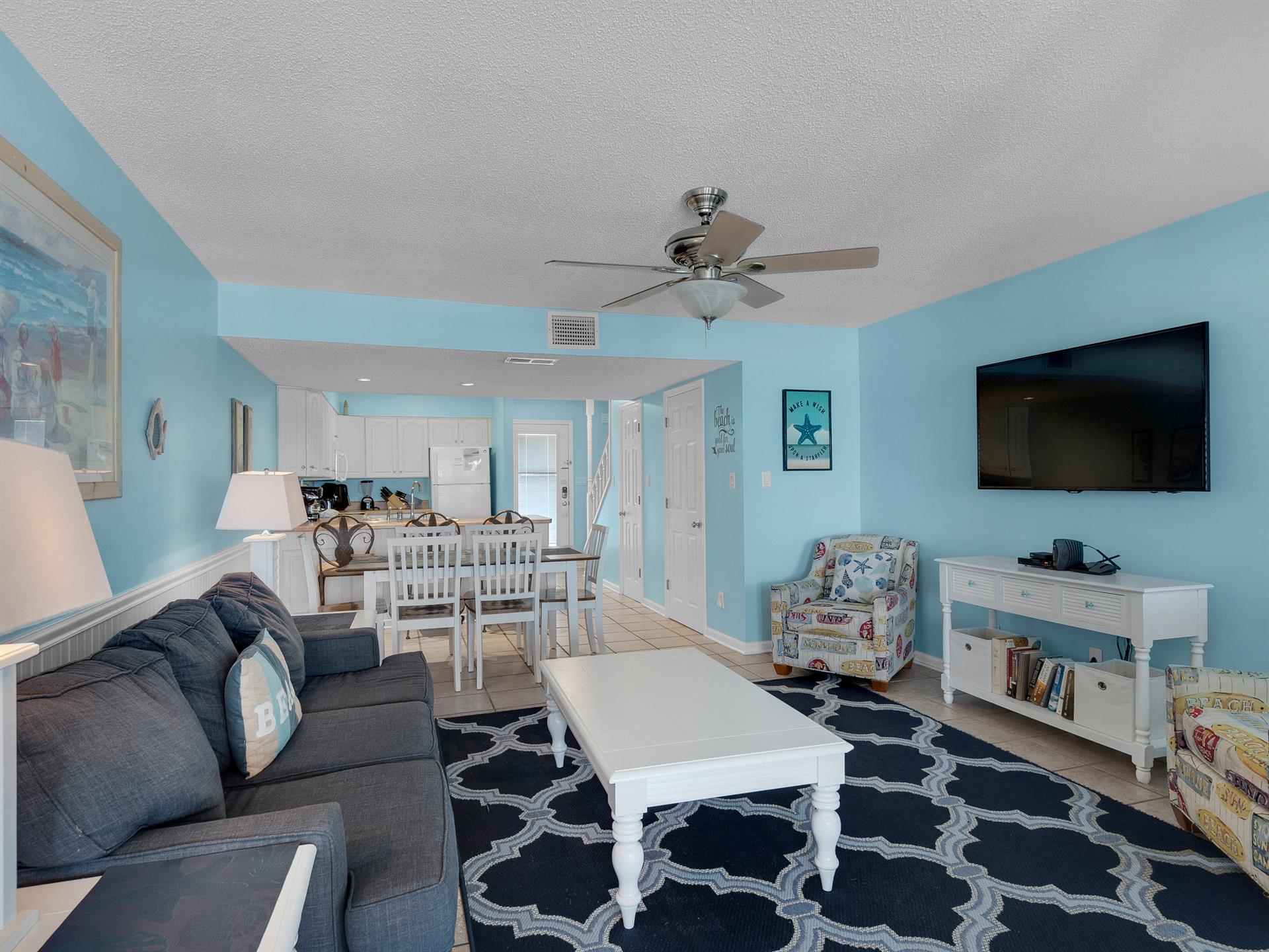 Living Room located on main level, 2nd fl