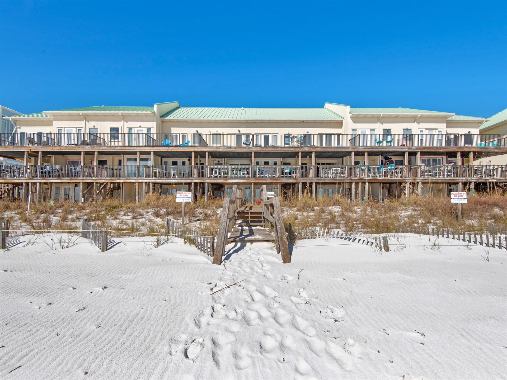 View of Costa Del Sol from the Beach