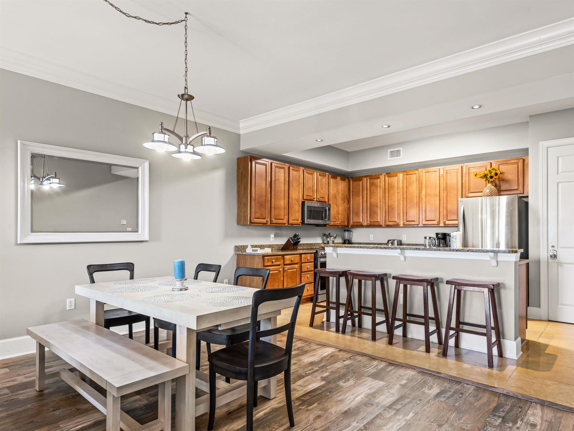 Dining and Kitchen Area
