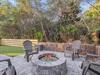 Private Gas fire pit
