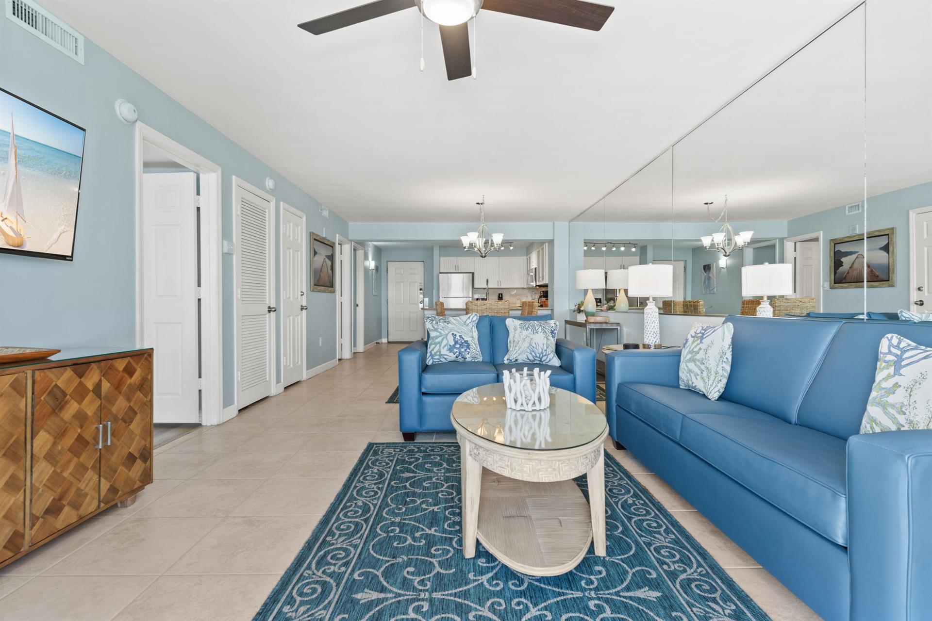 Living Room into Dining Area