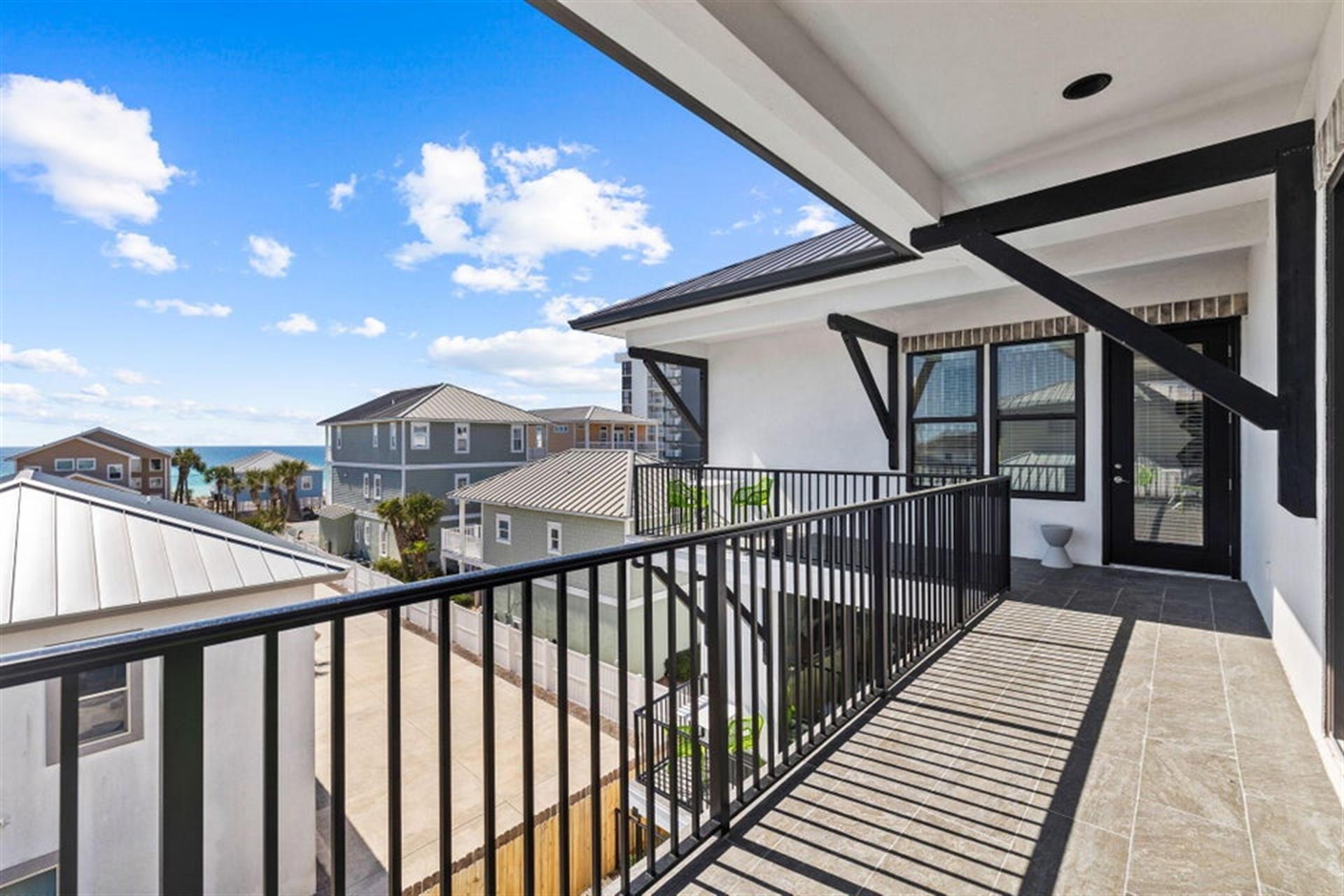 Private Balcony off Bedroom 1