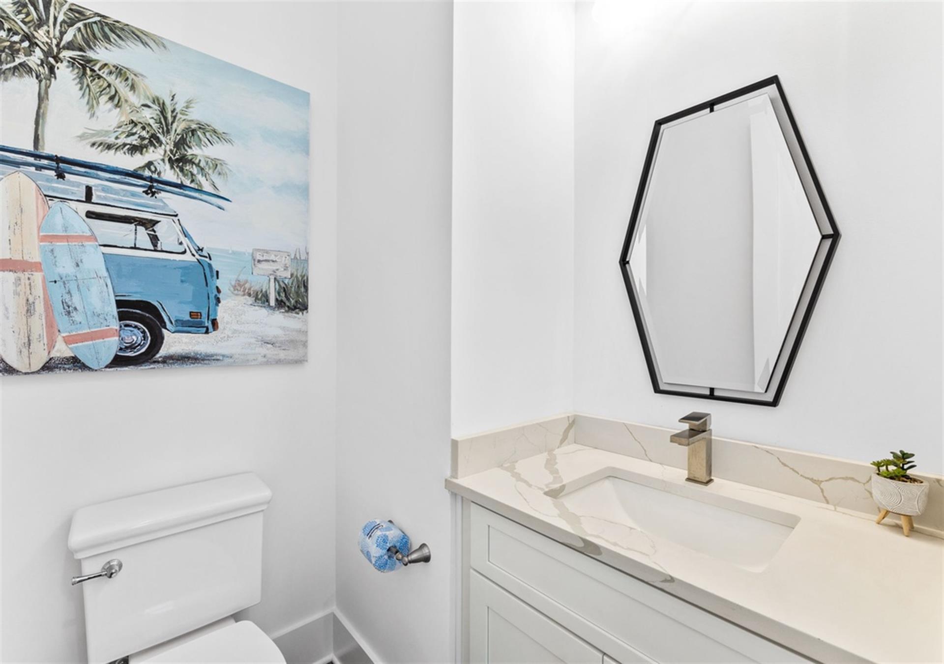 Half Bathroom on 3rd Floor