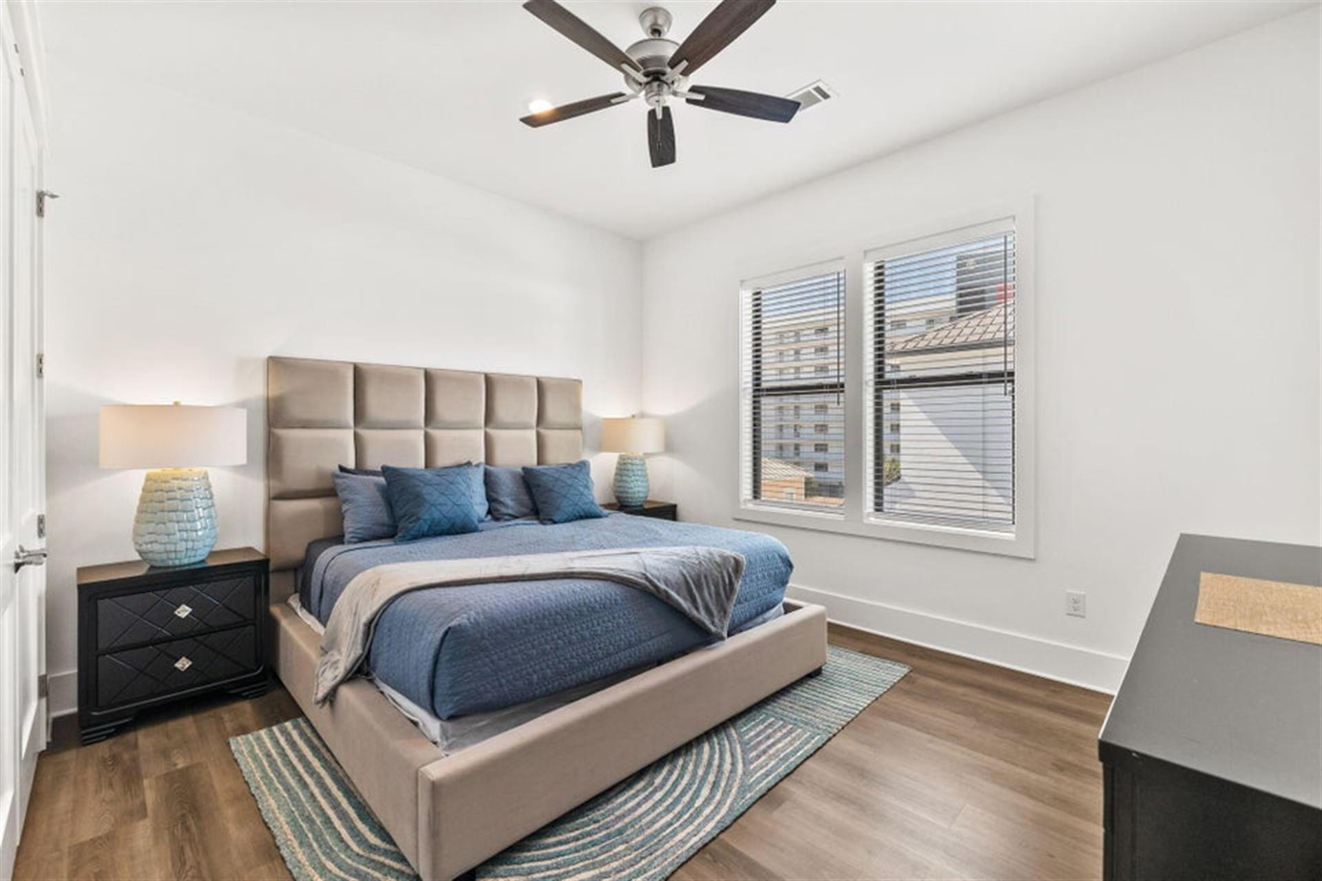 Bedroom 8 on 3rd Floor with King Bed