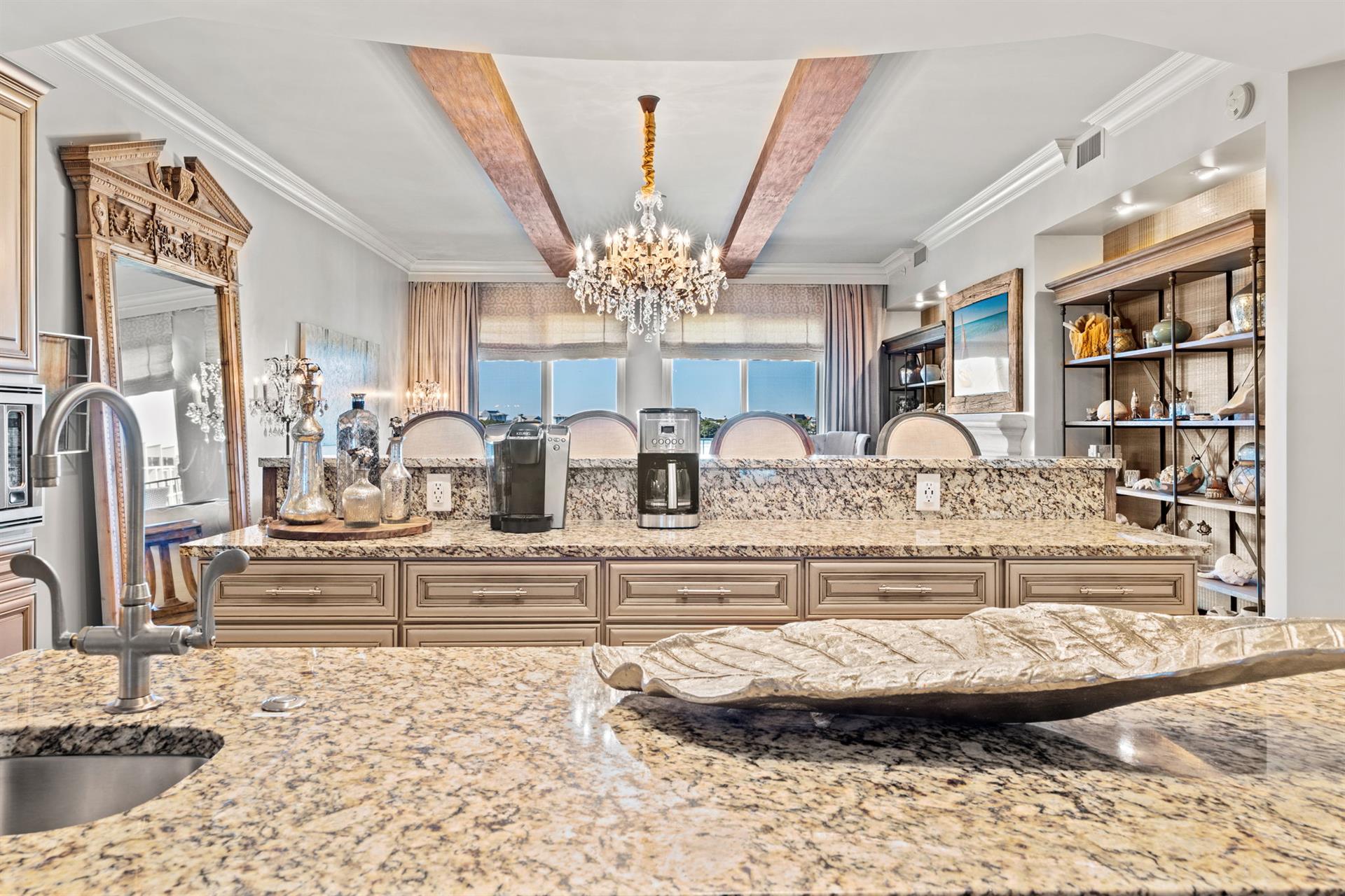 Open Concept Kitchen and Living Area