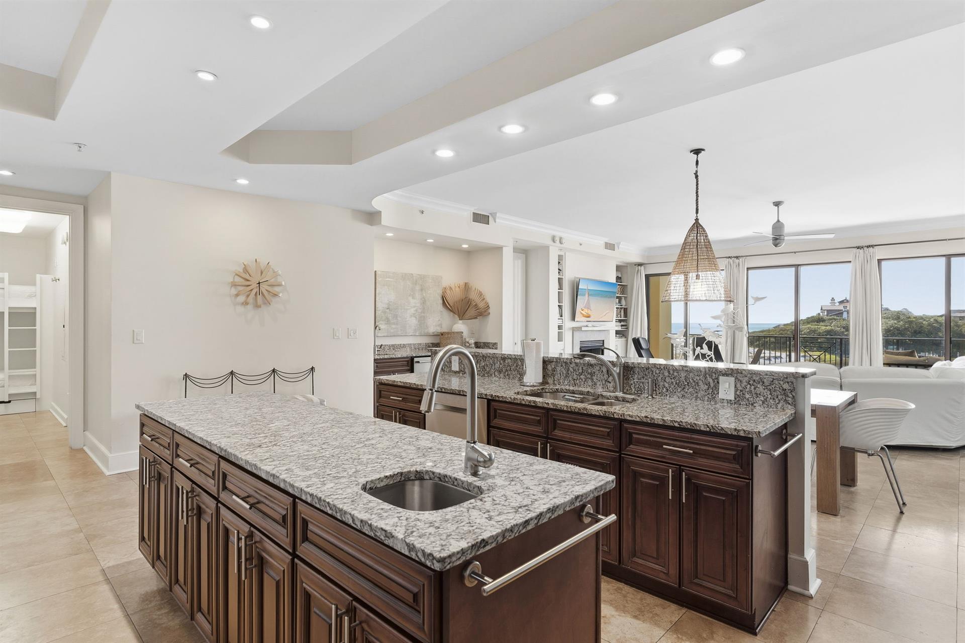 Double Island with Dual Sinks