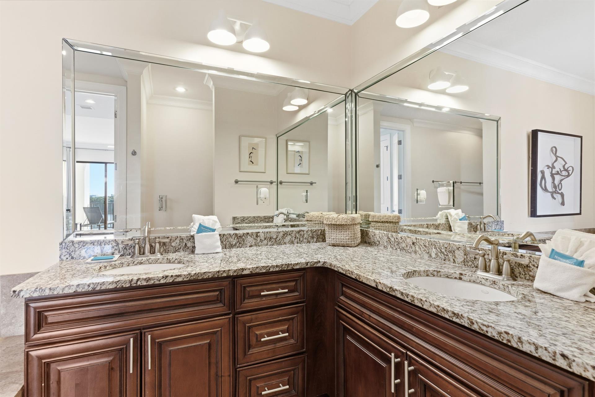 Bathroom 1 with Double Vanity