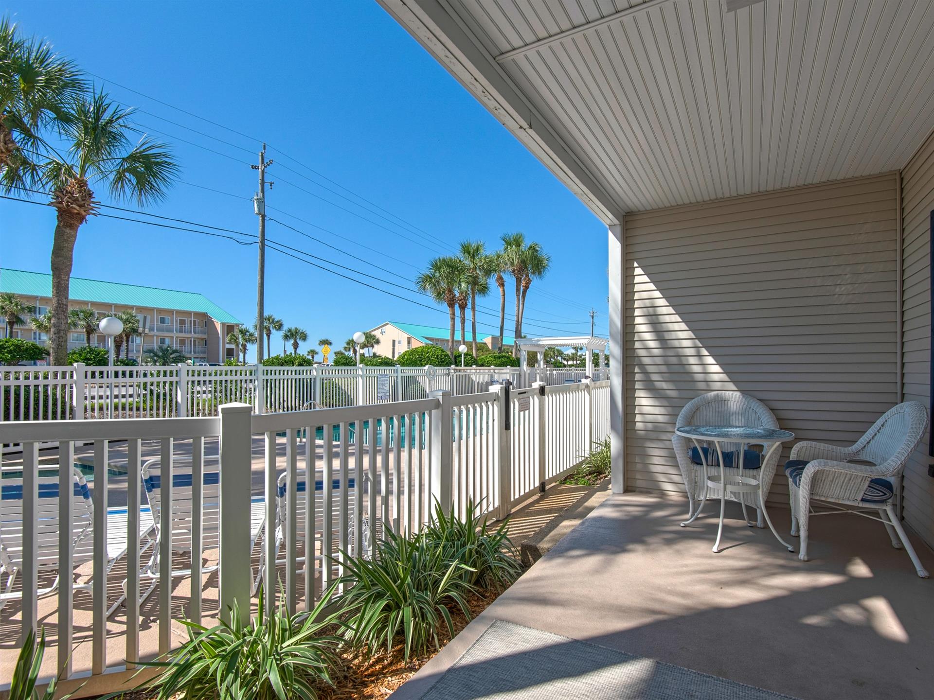 Private Access to Community Pool