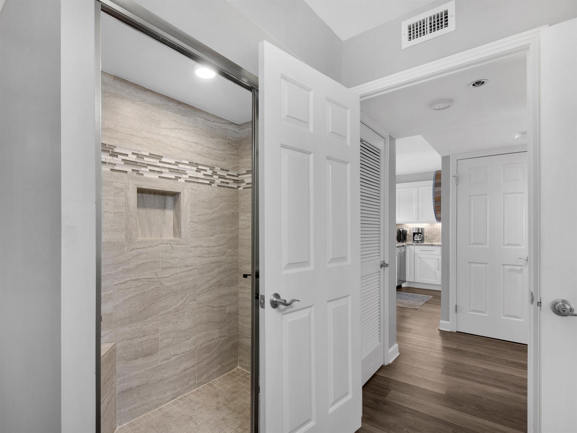 Walkin Shower in Guest Bath