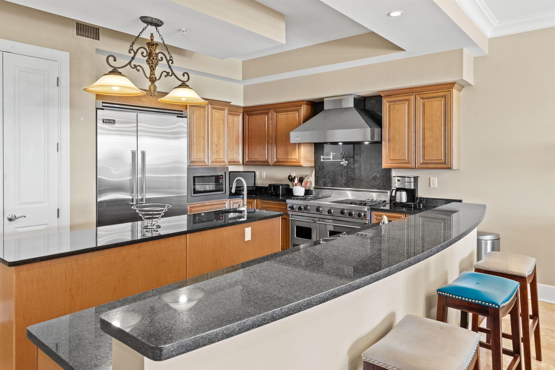 Kitchen with Bar Seating