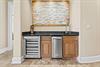 Wet Bar with Ice Machine and Wine Fridge