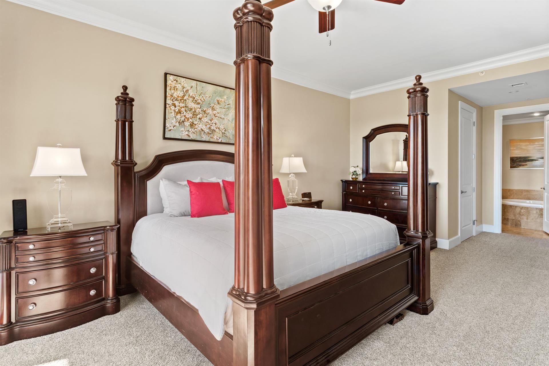 Bedroom 1 with King Bed