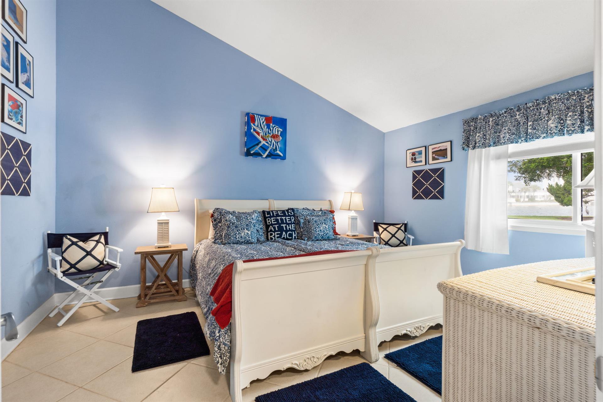 Can be made either into a king bed or two trundle beds.