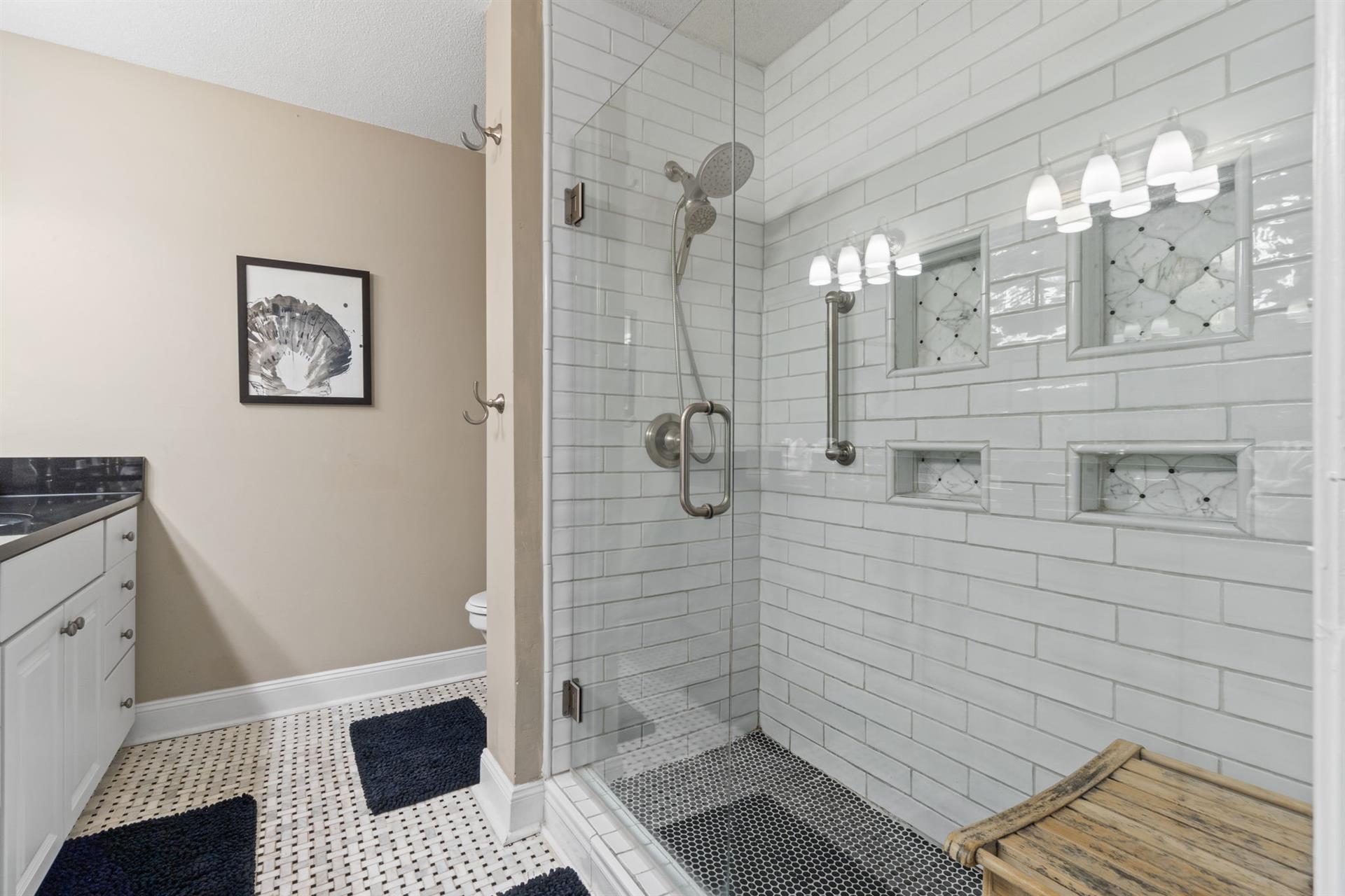 Primary Bath with Walkin Shower