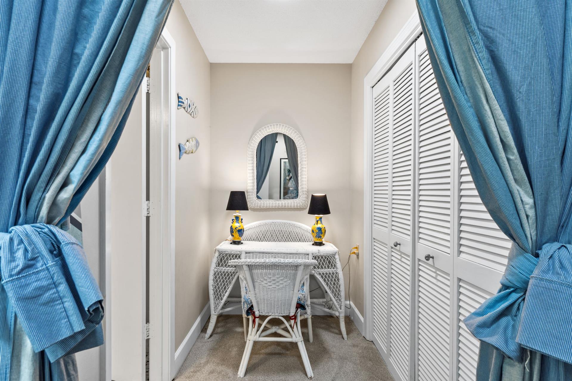 Upstairs Vanity off Guest Bedroom